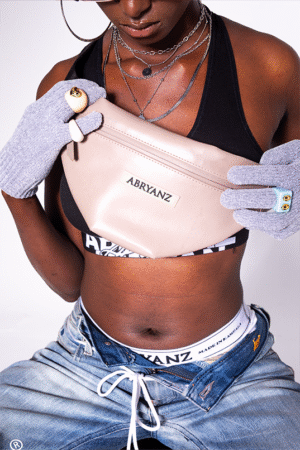 Abryanz Matt Faux Body Bag