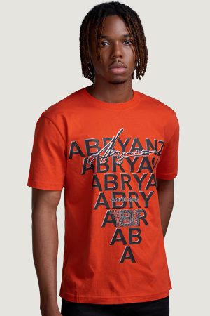 Abryanz Orange Abracadabra T-Shirt