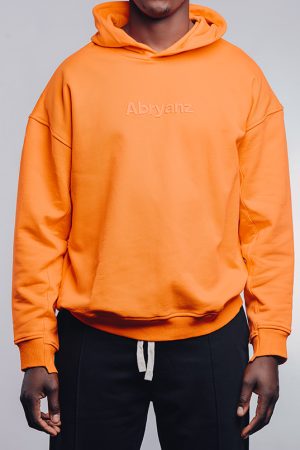 Neon Orange Off grid hoodie